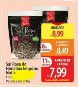 Atacadão Sal Rosa do Himalaia Empório Nut's oferta