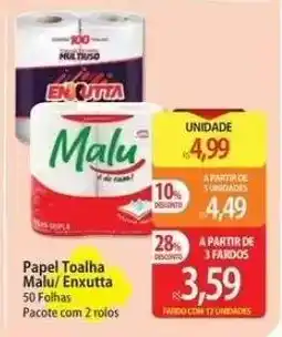 Atacadão Papel Toalha Malu/Enxuta oferta