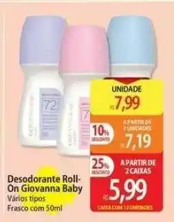 Atacadão Desodorante Roll-On Giovanna Baby oferta