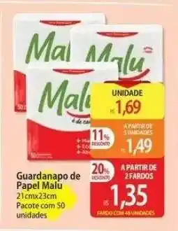 Atacadão Guardanapo de Papel Malu oferta