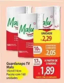 Atacadão Guardanapo TV Malu oferta