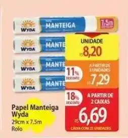 Atacadão Papel Manteiga Wyda oferta