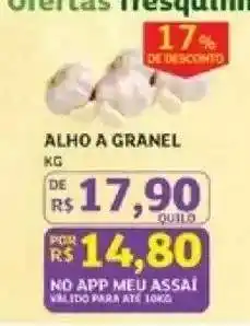 Assaí Atacadista Alho a granel oferta
