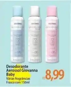 Atacadão Desodorante Aerossol Giovanna Baby oferta