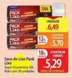 Atacadão Saco de Lixo Pack Lixo oferta