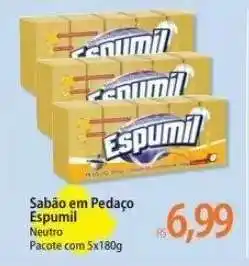 Atacadão Sabão em Pedaço Espumil oferta