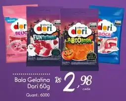 Giassi Supermercados Bala Gelatina Dori oferta