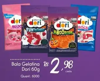 Bala Gelatina Dori