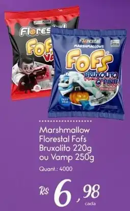 Giassi Supermercados Marshmallow Florestal Fofs Bruxolito ou Vamp oferta