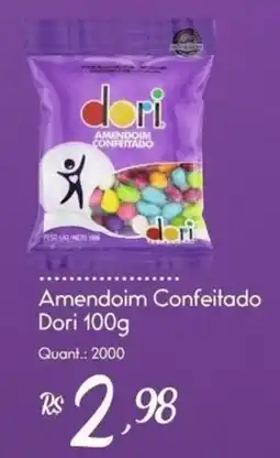 Giassi Supermercados Amendoim Confeitado Dori oferta