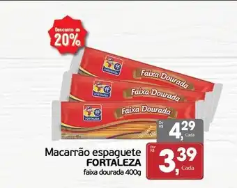 Macarrão espaguete fortaleza