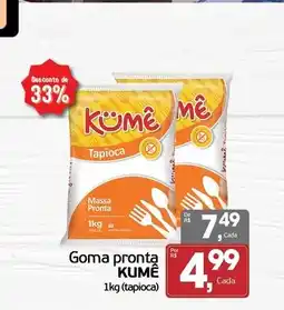 Cometa Supermercados Goma pronta kumê oferta
