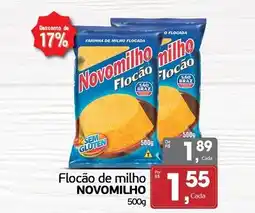 Cometa Supermercados Flocão de milho novomilho oferta