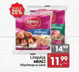 Cometa Supermercados Linguiça merci oferta