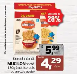 Cometa Supermercados Cereal infantil mucilon oferta