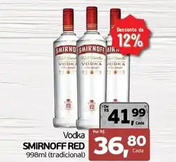 Cometa Supermercados Vodka smirnoff red oferta