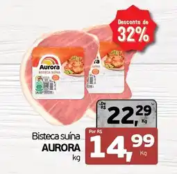 Cometa Supermercados Bisteca suína aurora oferta