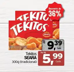 Cometa Supermercados Tekitos seara oferta