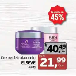 Cometa Supermercados Creme de tratamento elseve oferta