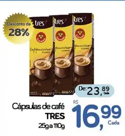 Cometa Supermercados Cápsulas de café tres oferta
