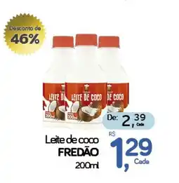 Cometa Supermercados Leite de coco fredão oferta
