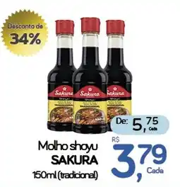 Cometa Supermercados Molho shoyu sakura oferta