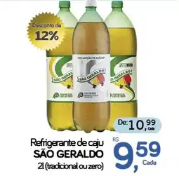 Cometa Supermercados Refrigerante de caju são geraldo oferta