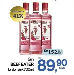 Cometa Supermercados Gin beefeater london pink oferta