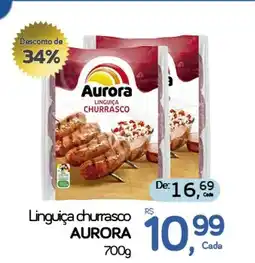 Cometa Supermercados Linguiça churrasco aurora oferta
