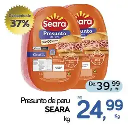 Cometa Supermercados Presunto de peru seara oferta