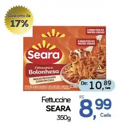 Cometa Supermercados Fettuccine seara oferta