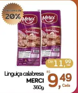 Cometa Supermercados Linguiça calabresa merci oferta