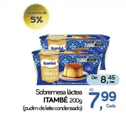 Cometa Supermercados Sobremesa láctea itambé oferta