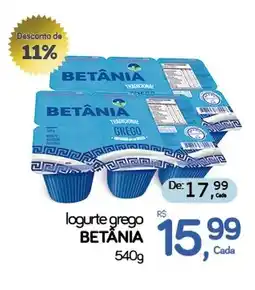 Cometa Supermercados Logurte grego betânia oferta