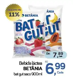 Cometa Supermercados Bebida láctea betânia bat gut saco oferta