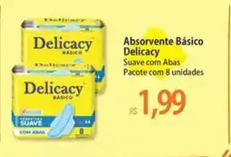 Atacadão Absorvente básico delicacy oferta