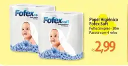 Atacadão Papel Higiênico Fofex Soft oferta