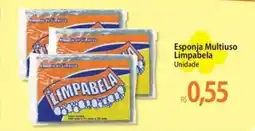 Atacadão Esponja multiuso limpabela unidade oferta