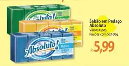 Atacadão Sabão em Pedaço Absoluto oferta