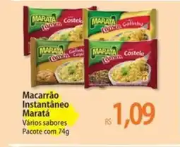 Atacadão Macarrão instantâneo maratá oferta
