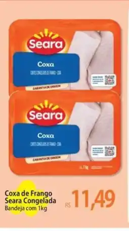Atacadão Coxa de Frango Seara Congelada Bandeja com oferta