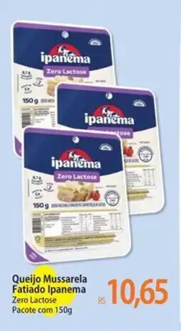 Atacadão Queijo Mussarela Fatiado Ipanema oferta