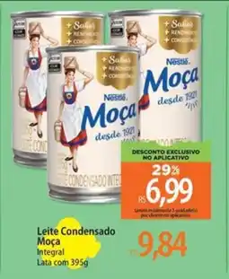 Atacadão Leite condensado moça integral lata com oferta
