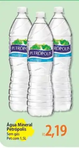 Atacadão Água mineral petrópolis sem gás pet com oferta