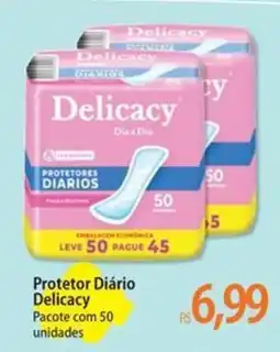 Atacadão Protetor Diário Delicacy oferta