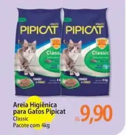 Atacadão Areia Higiênica para Gatos Pipicat oferta