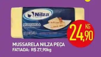 Calvo Atacadista Mussarela Nilza peca 1kg oferta