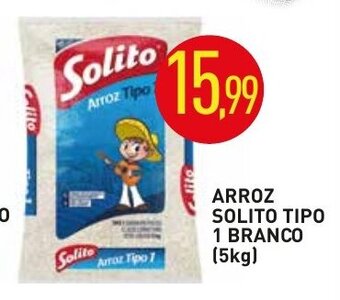 Calvo Atacadista Arroz Solito tipo 1 Branco 5kg oferta