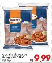 Komprao Atacadista Macedo - coxinha da asa de frango oferta