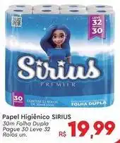 Komprao Atacadista Sirius - papel higiênico oferta